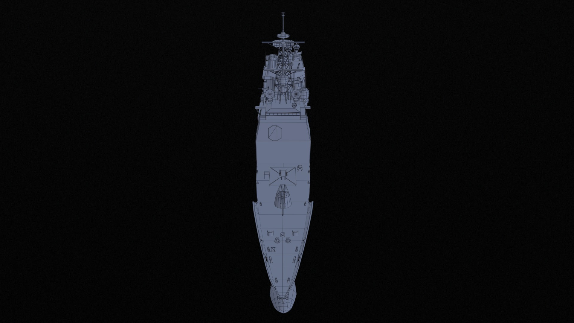 Asset - Army - Ticonderoga Class - 3D MODEL Low-poly Low-poly 3D model_12
