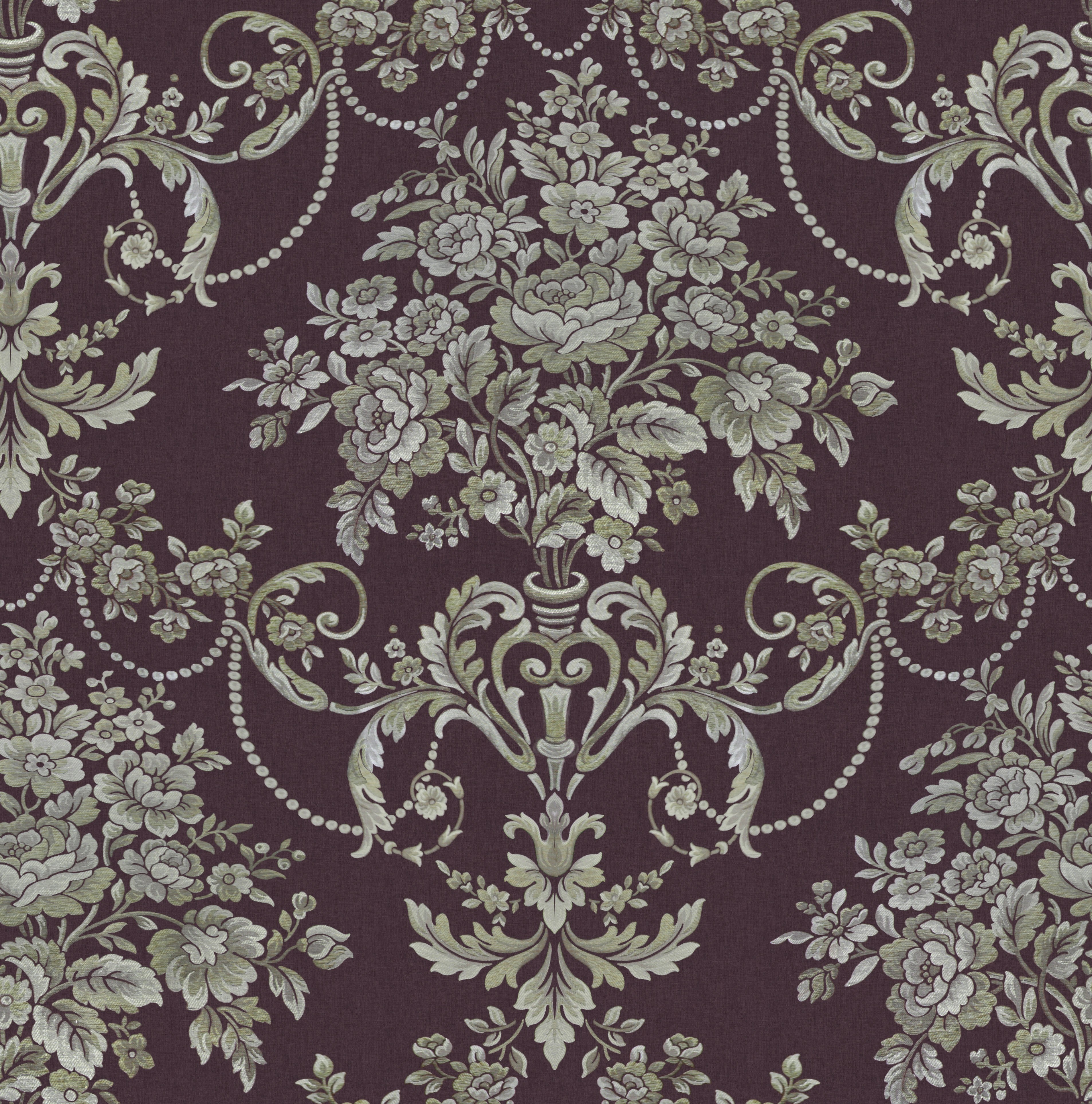 Victorian round sofa by Modenese 3D model_3