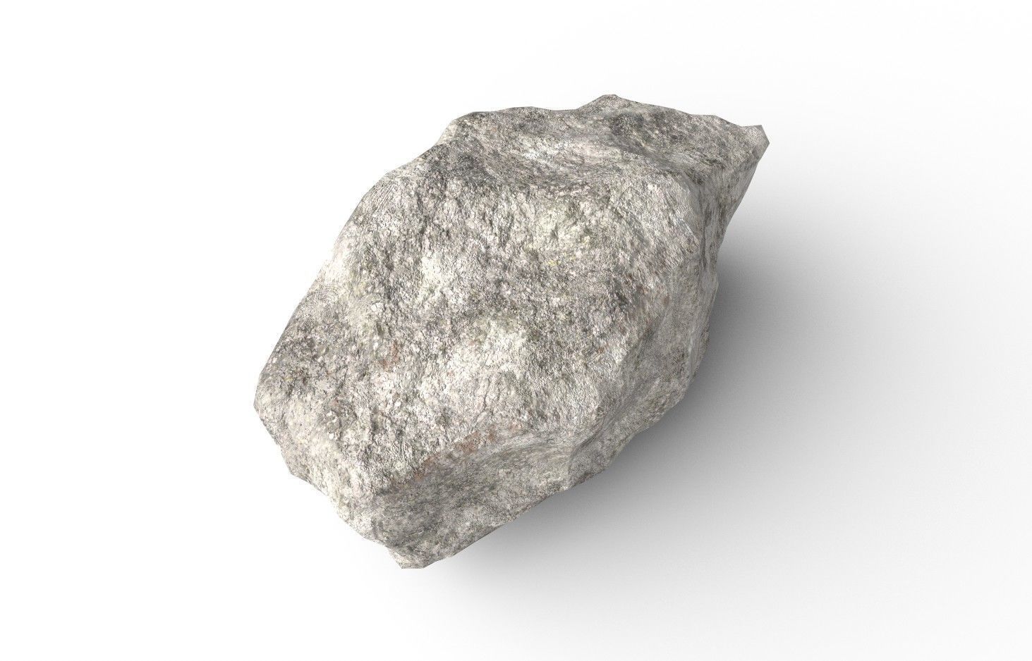 Rock Model 43 Low-poly 3D model_8