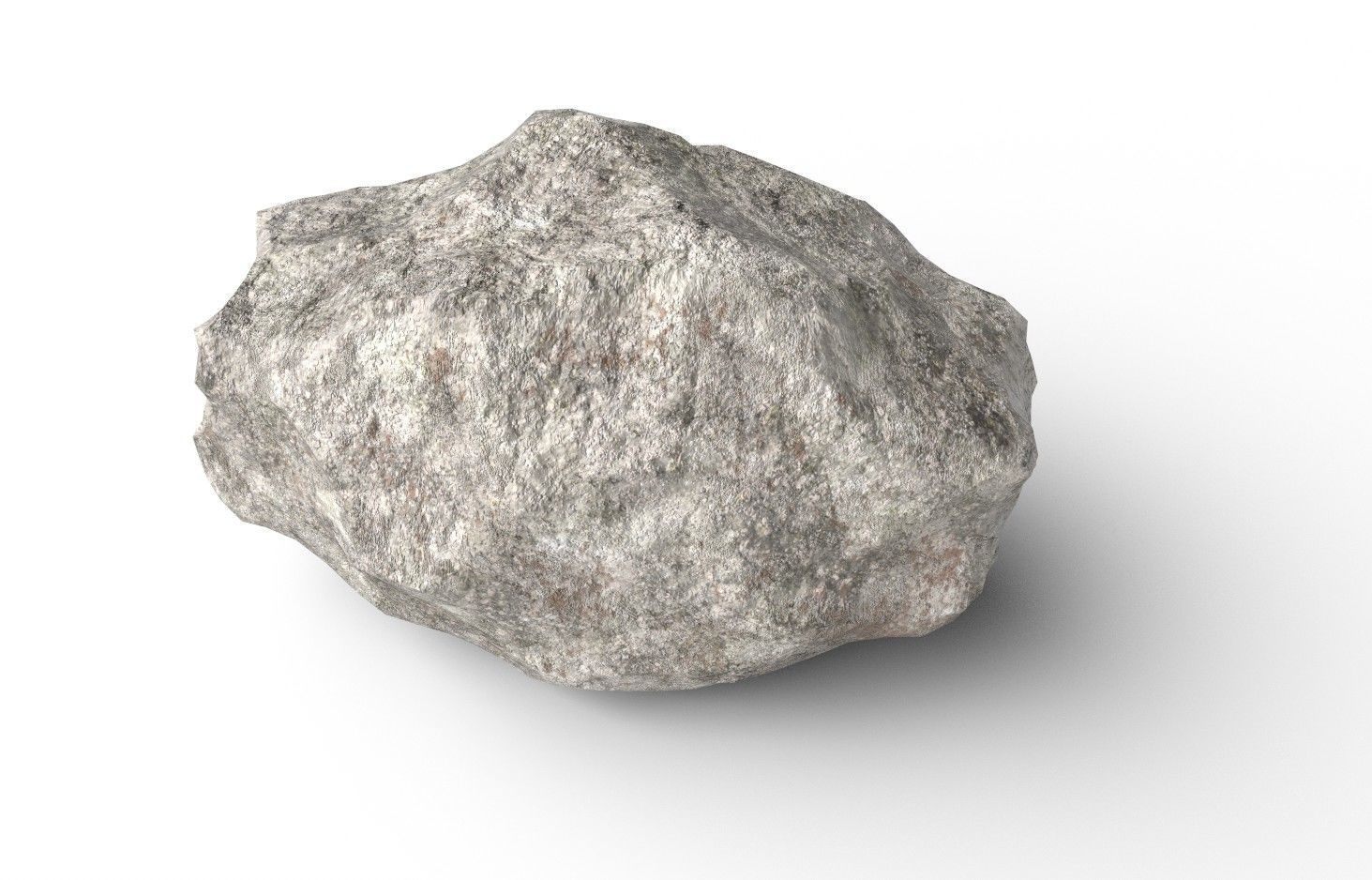 Rock Model 43 Low-poly 3D model_5