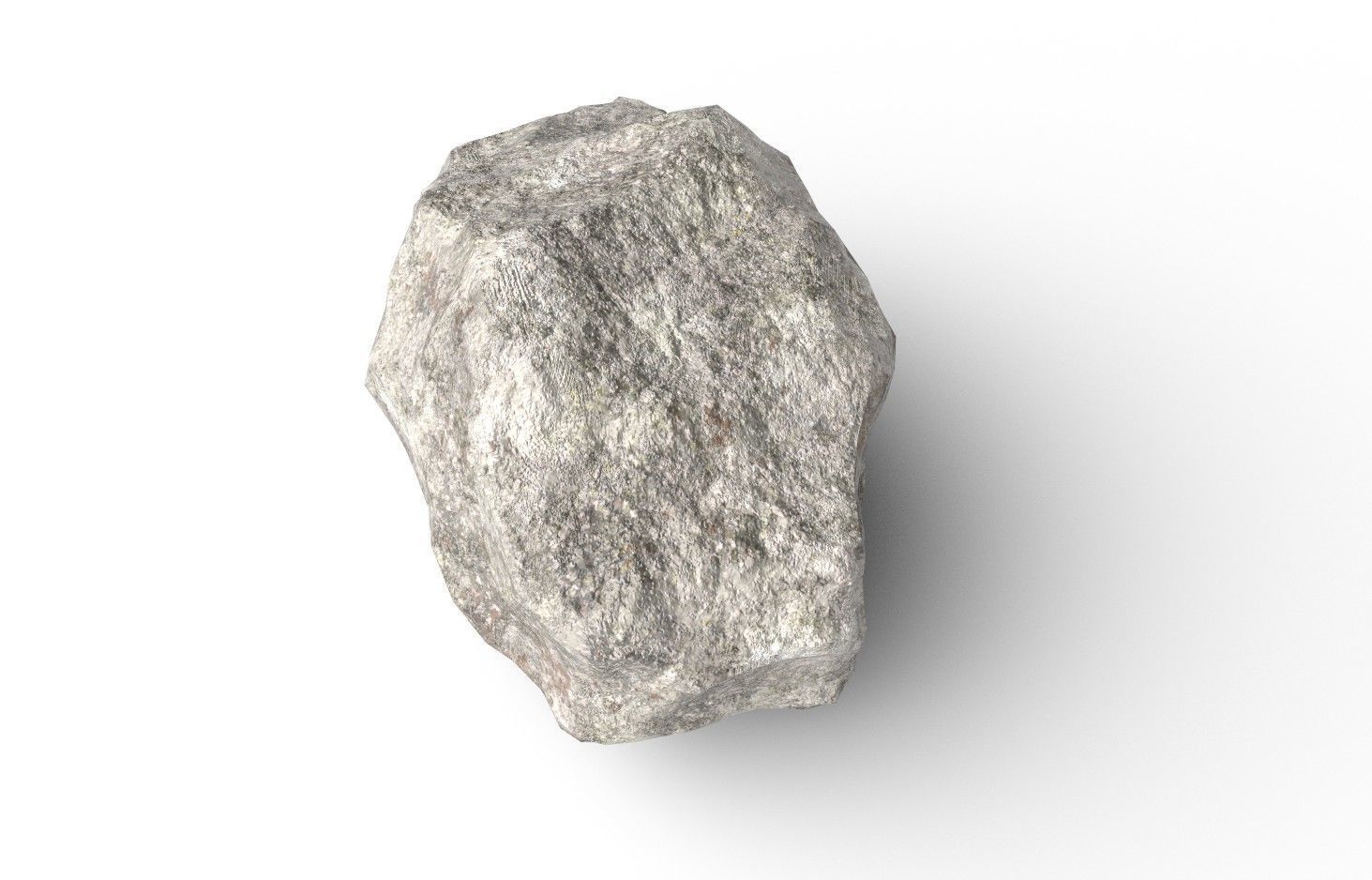 Rock Model 43 Low-poly 3D model_7