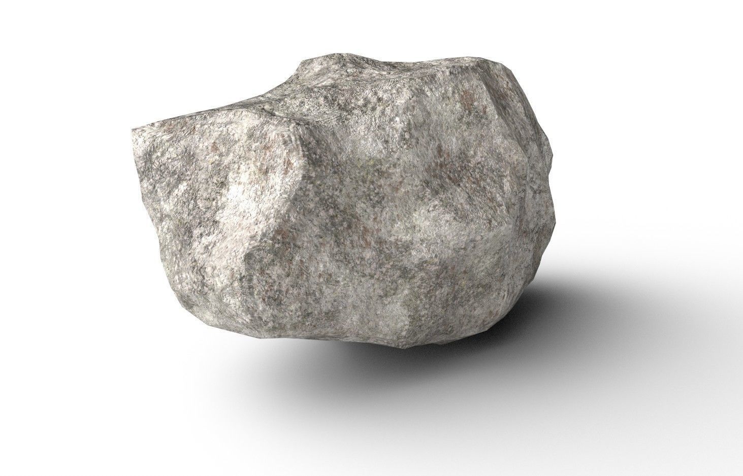 Rock Model 43 Low-poly 3D model_3