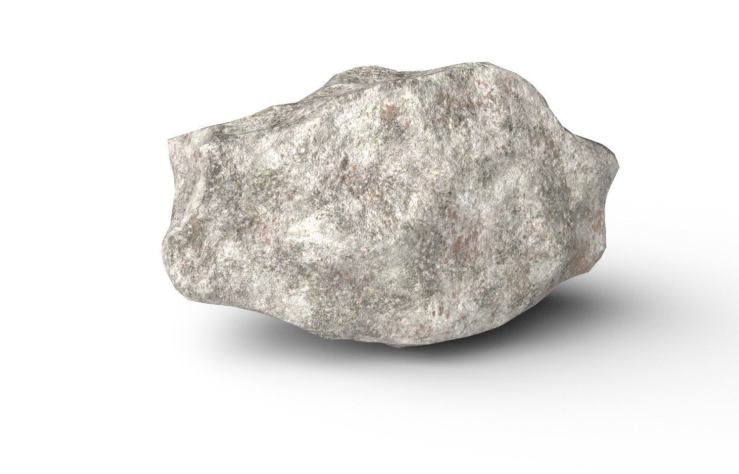Rock Model 43 Low-poly 3D model_4