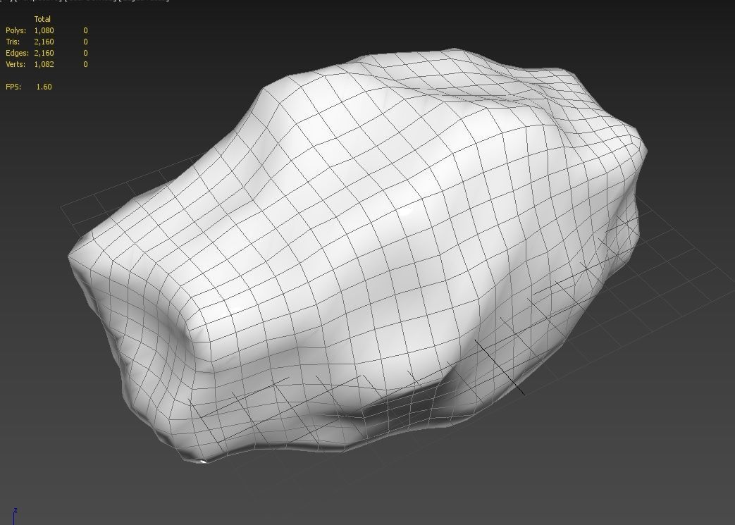 Rock Model 43 Low-poly 3D model_10