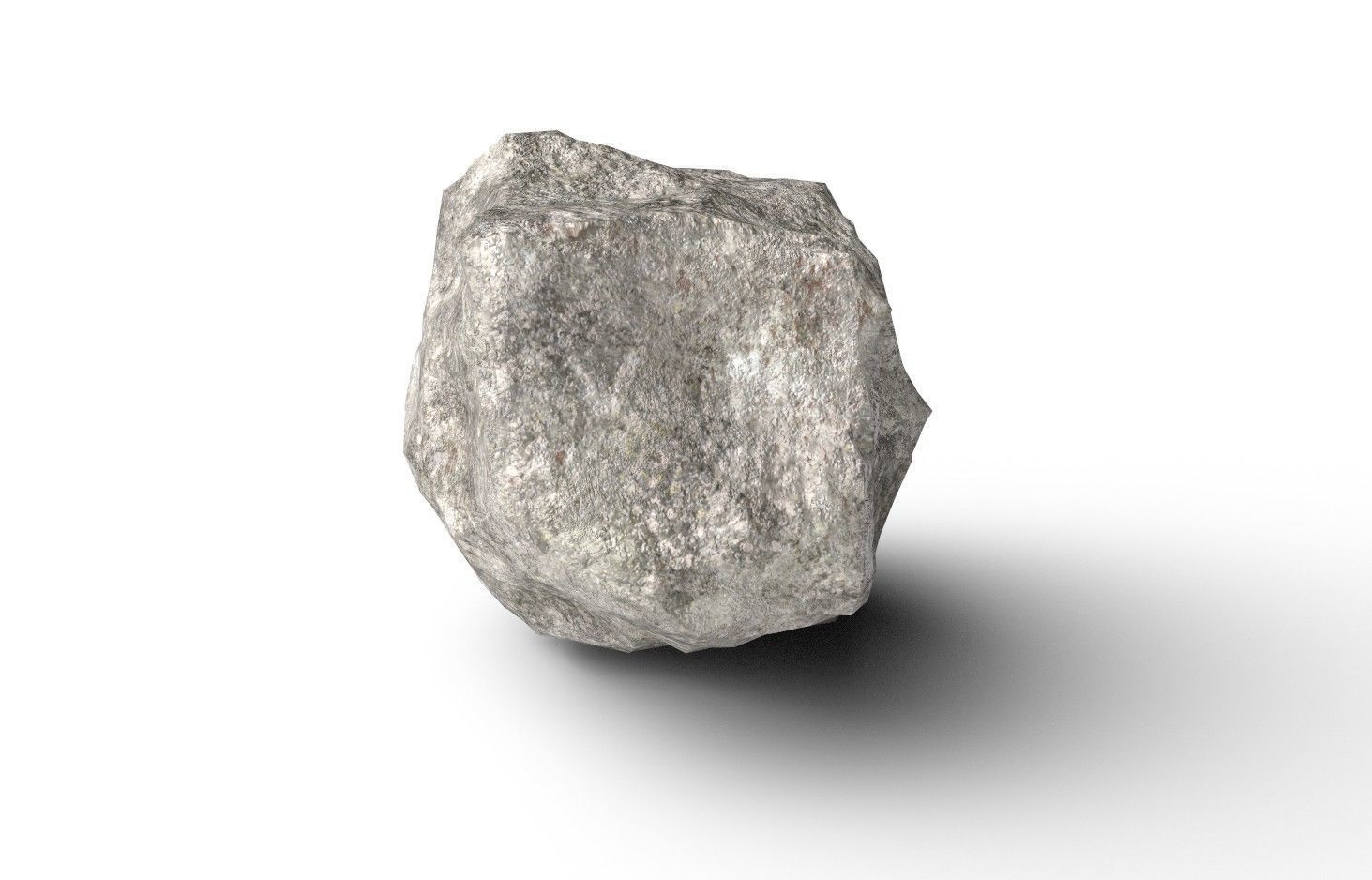 Rock Model 43 Low-poly 3D model_2