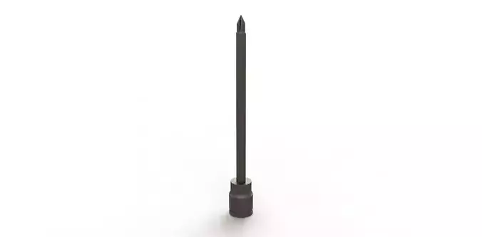 Long Socket Phillips Soquete Longo 3D model