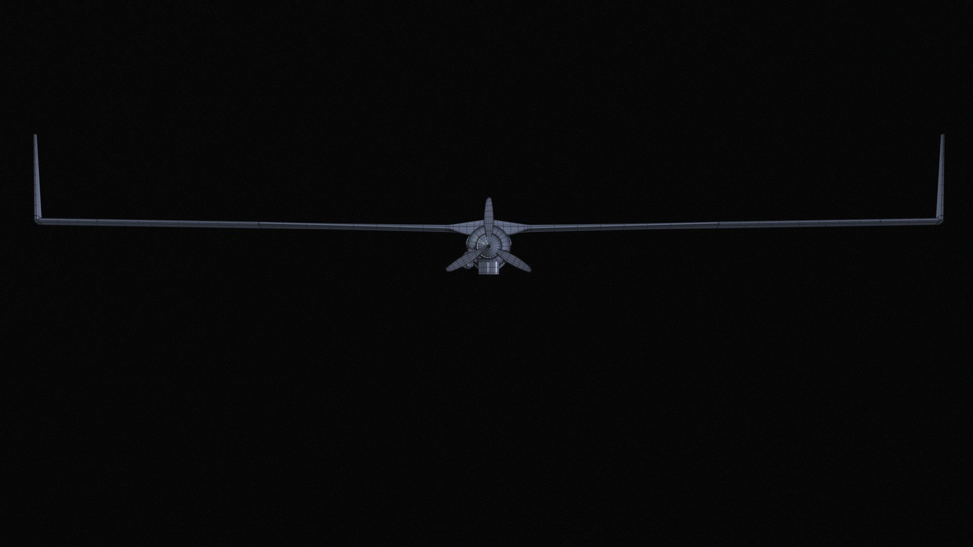 Asset - Army - Scan Eagle - 3D MODEL Low-poly Low-poly 3D model_14