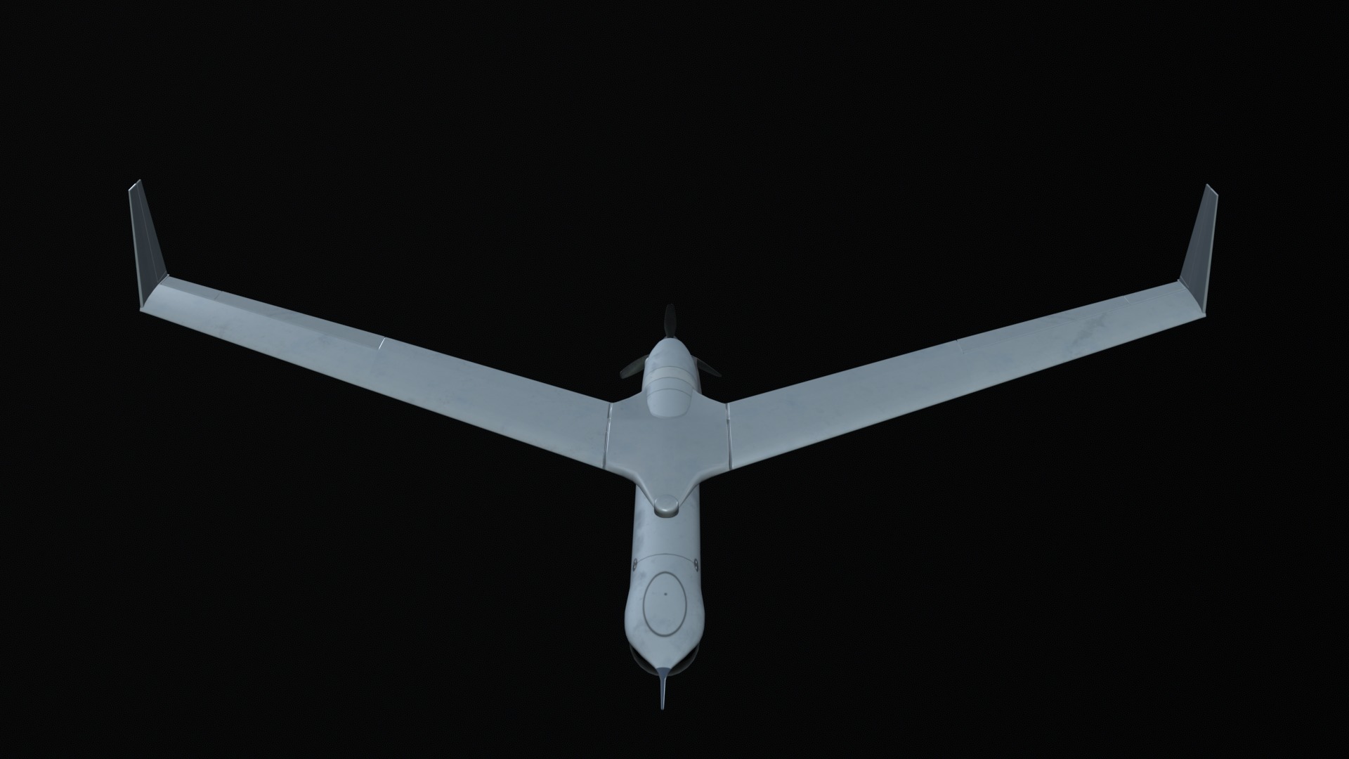 Asset - Army - Scan Eagle - 3D MODEL Low-poly Low-poly 3D model_17