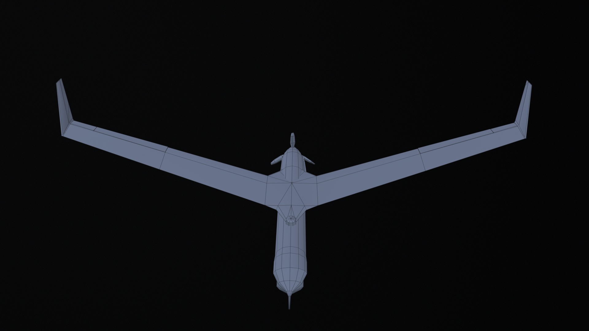 Asset - Army - Scan Eagle - 3D MODEL Low-poly Low-poly 3D model_52