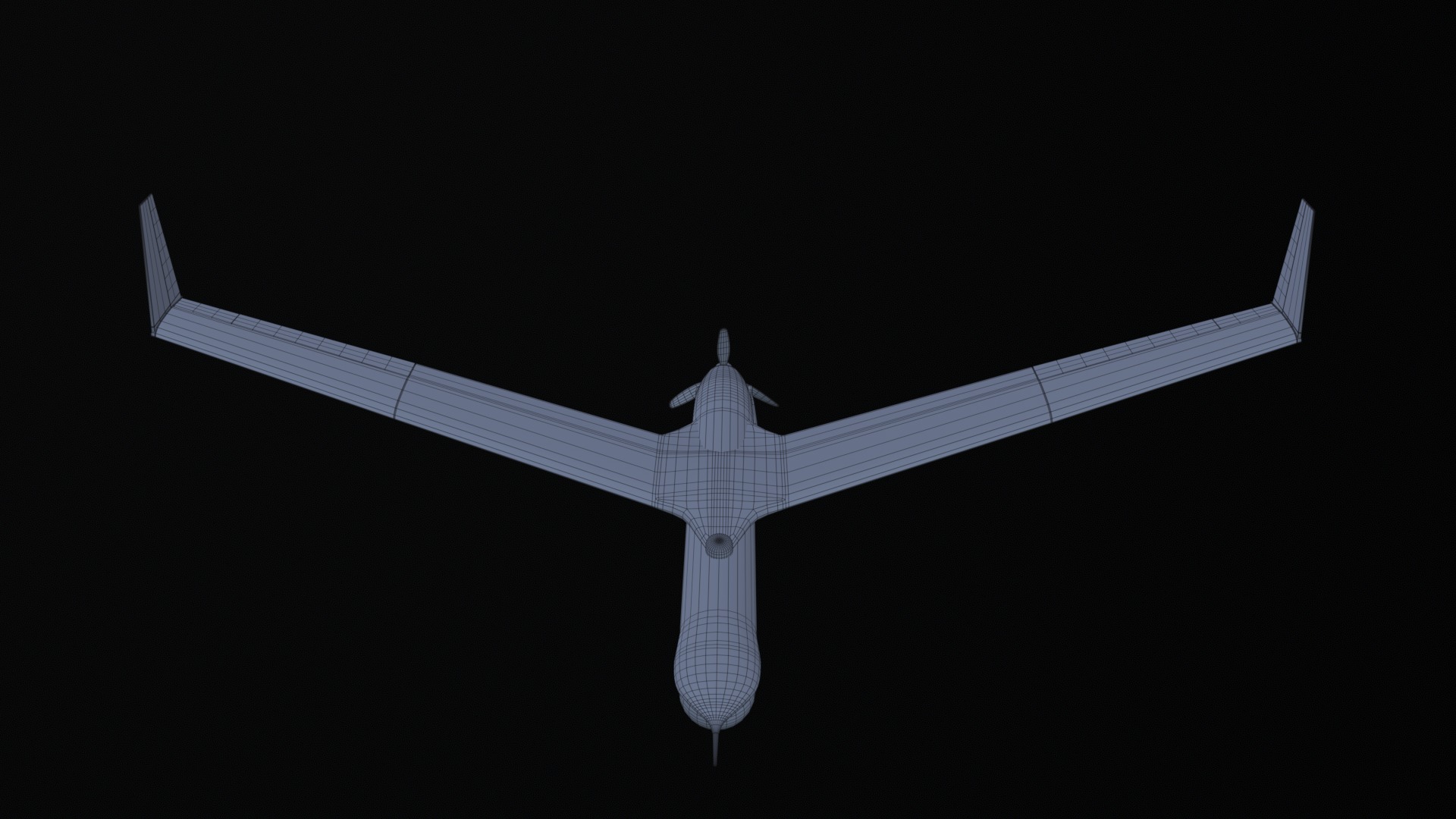 Asset - Army - Scan Eagle - 3D MODEL Low-poly Low-poly 3D model_22