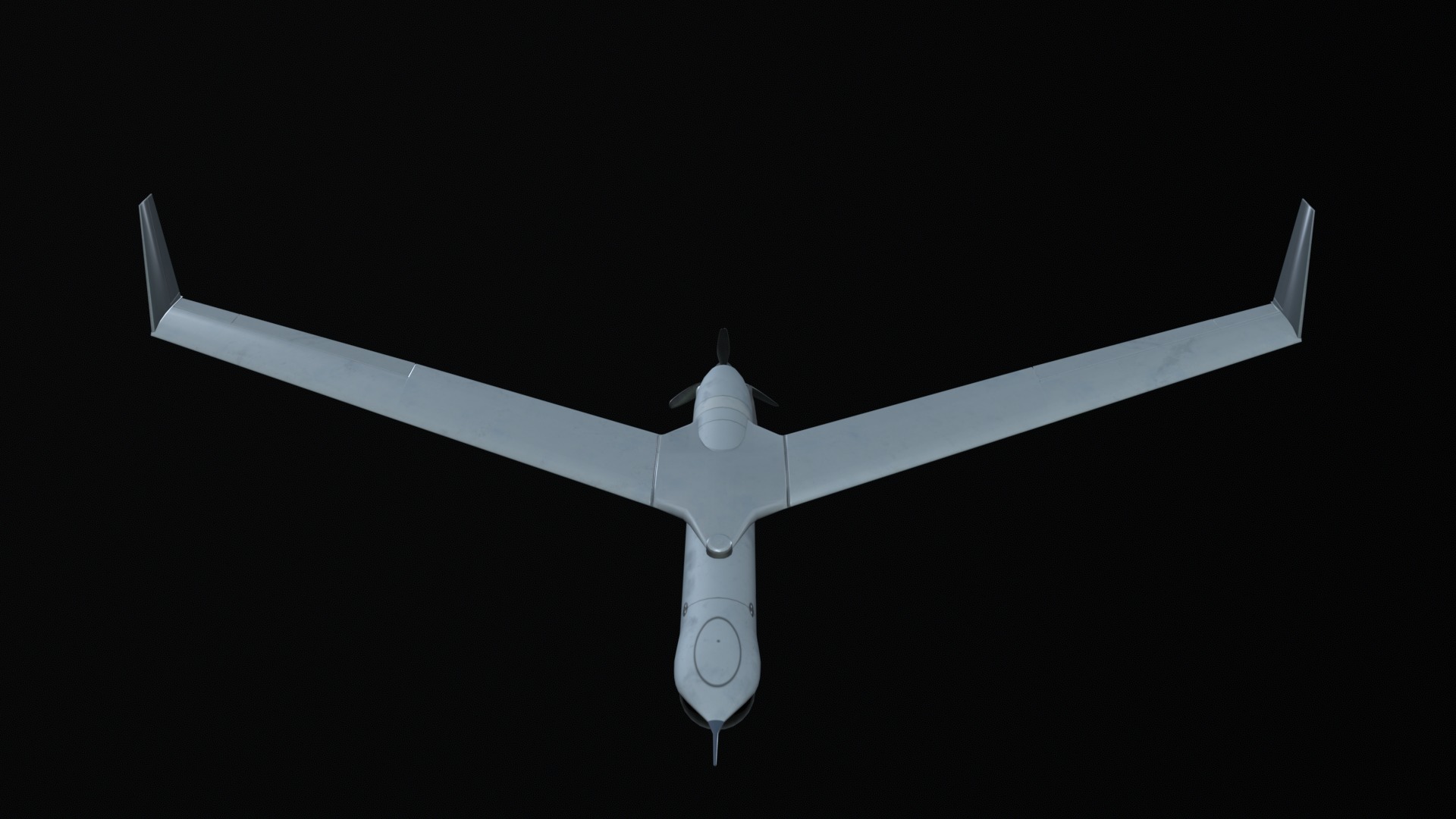 Asset - Army - Scan Eagle - 3D MODEL Low-poly Low-poly 3D model_37