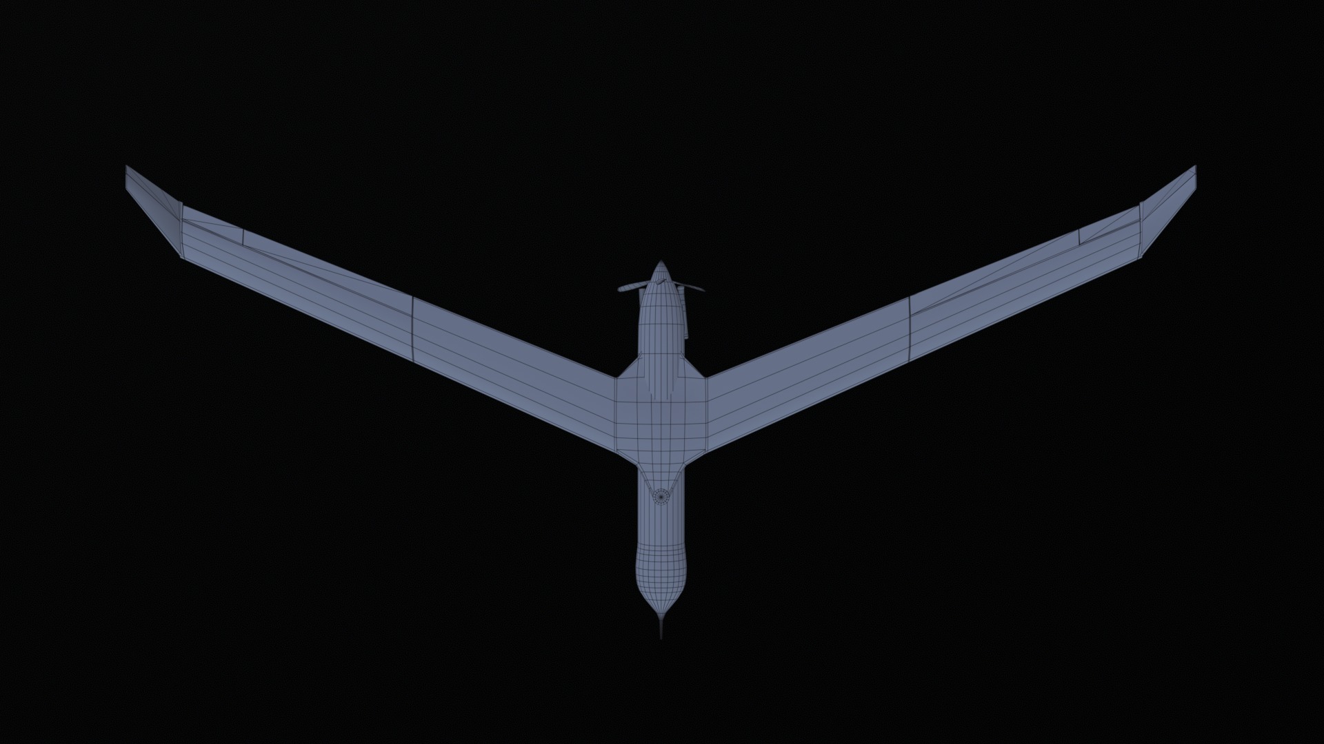 Asset - Army - Scan Eagle - 3D MODEL Low-poly Low-poly 3D model_45