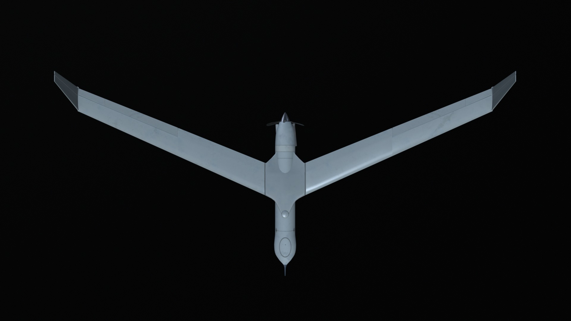 Asset - Army - Scan Eagle - 3D MODEL Low-poly Low-poly 3D model_10