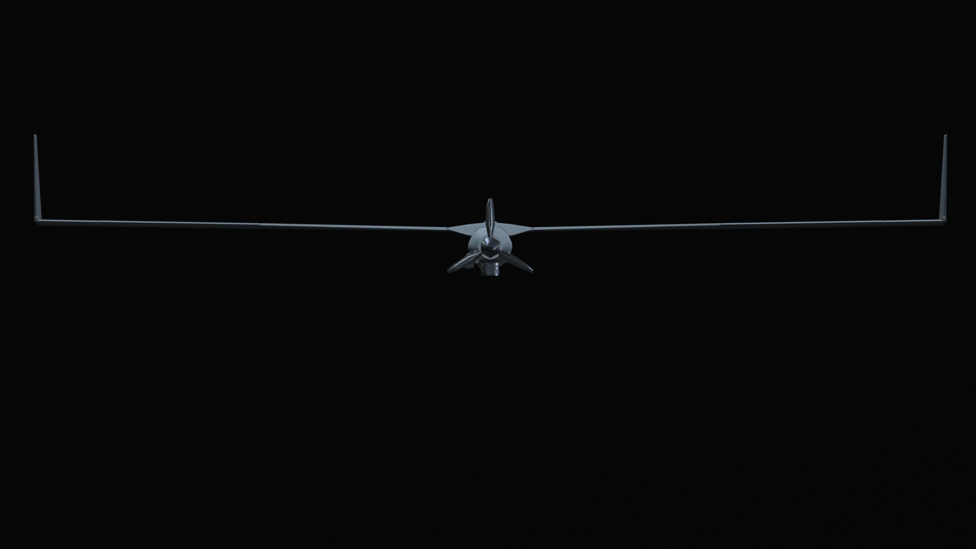 Asset - Army - Scan Eagle - 3D MODEL Low-poly Low-poly 3D model_49