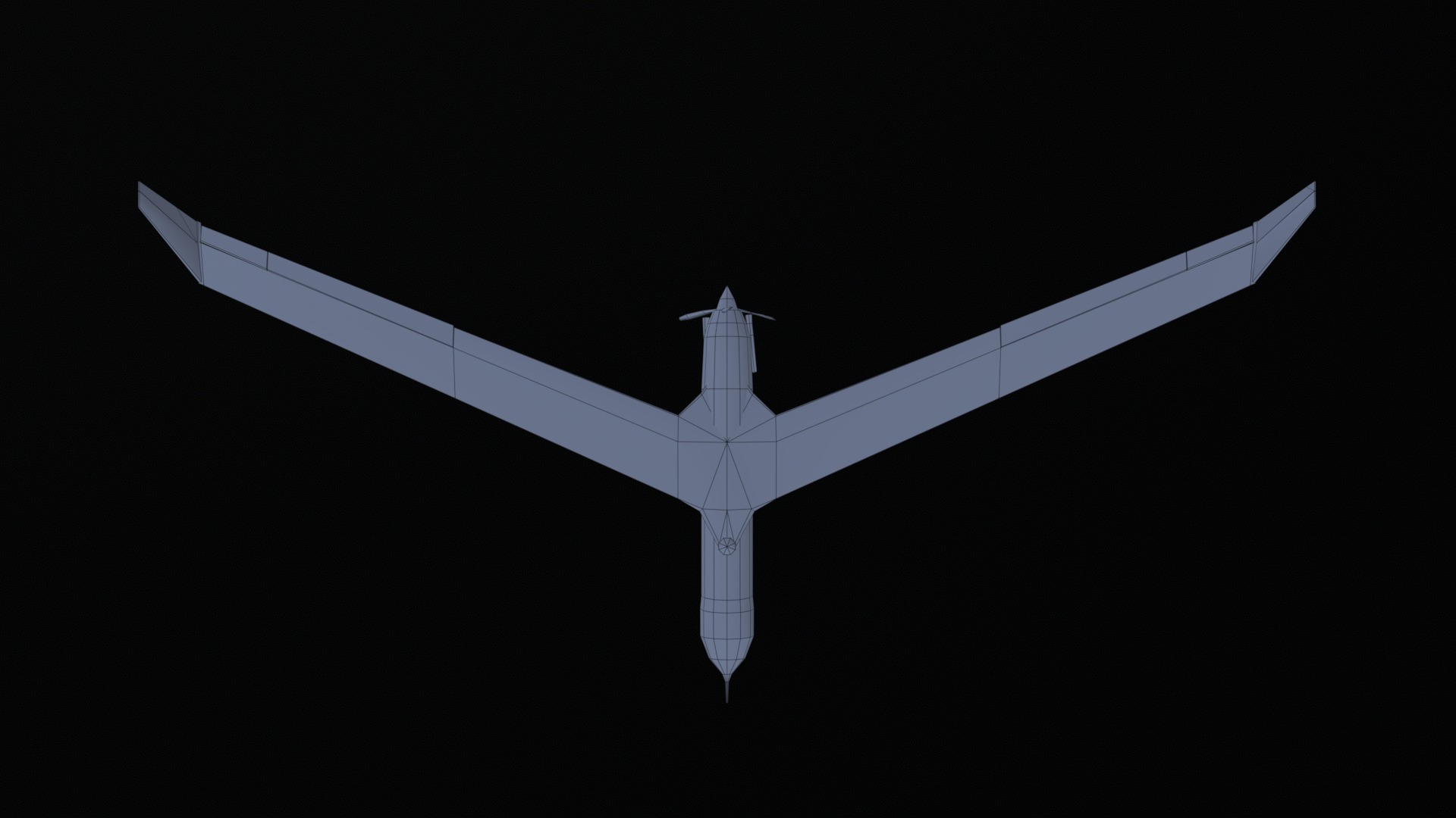 Asset - Army - Scan Eagle - 3D MODEL Low-poly Low-poly 3D model_55