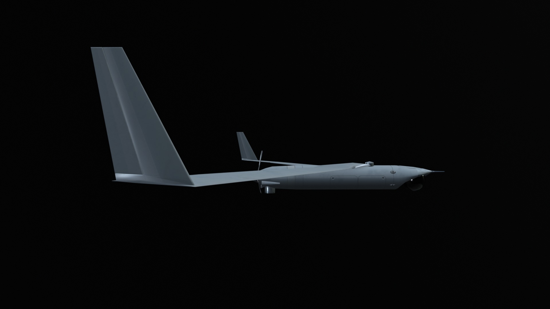 Asset - Army - Scan Eagle - 3D MODEL Low-poly Low-poly 3D model_48