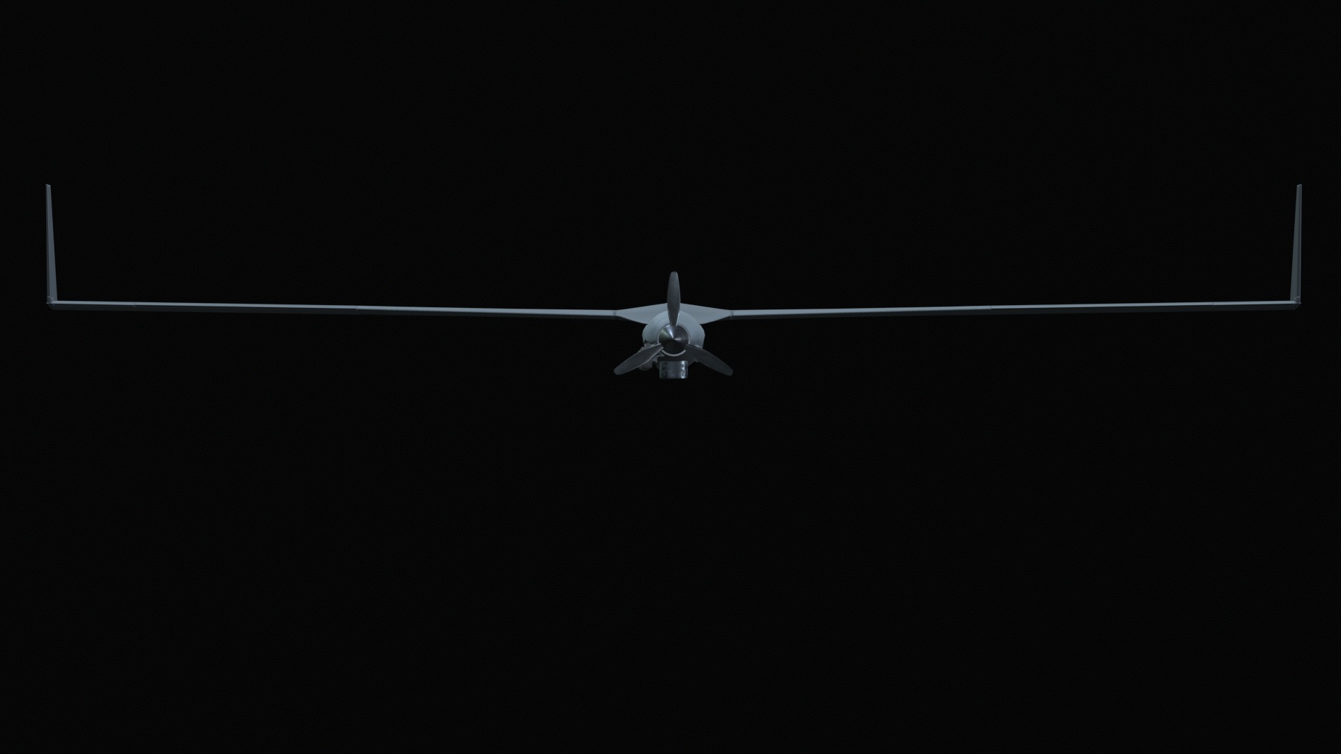 Asset - Army - Scan Eagle - 3D MODEL Low-poly Low-poly 3D model_9