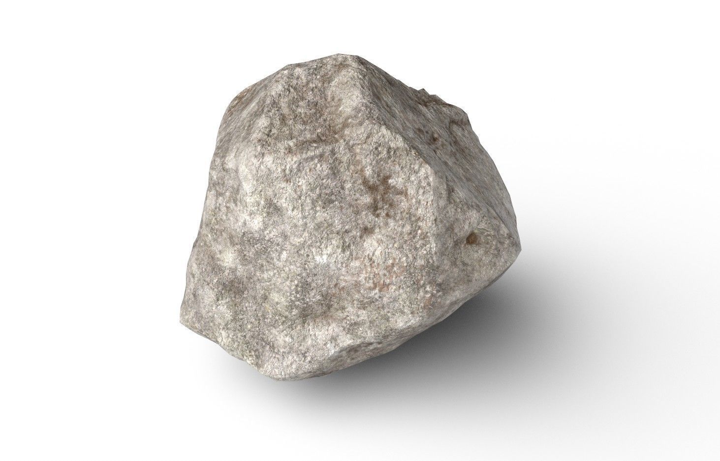 Rock  Model 46 Low-poly 3D model_2