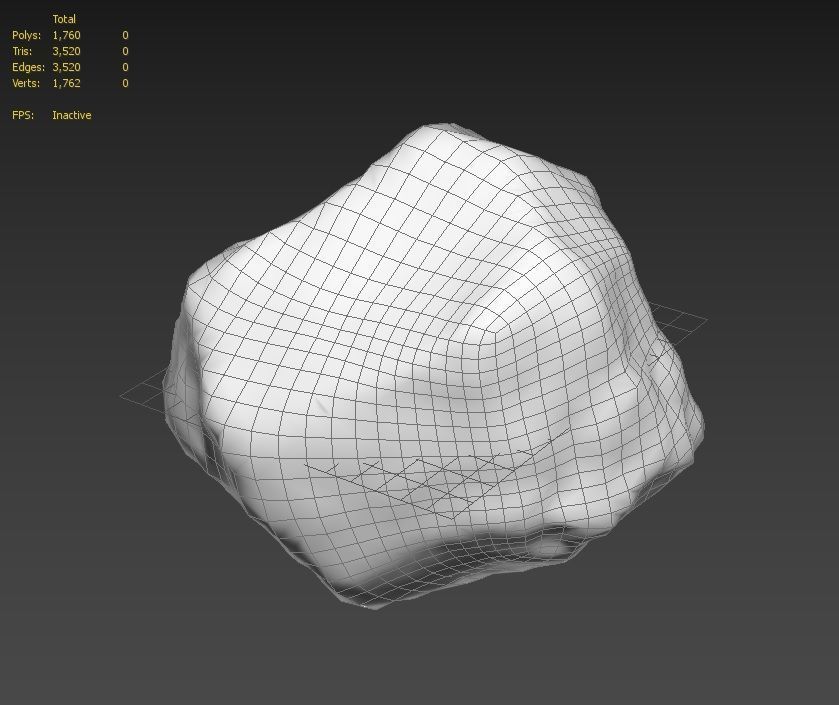 Rock  Model 46 Low-poly 3D model_8