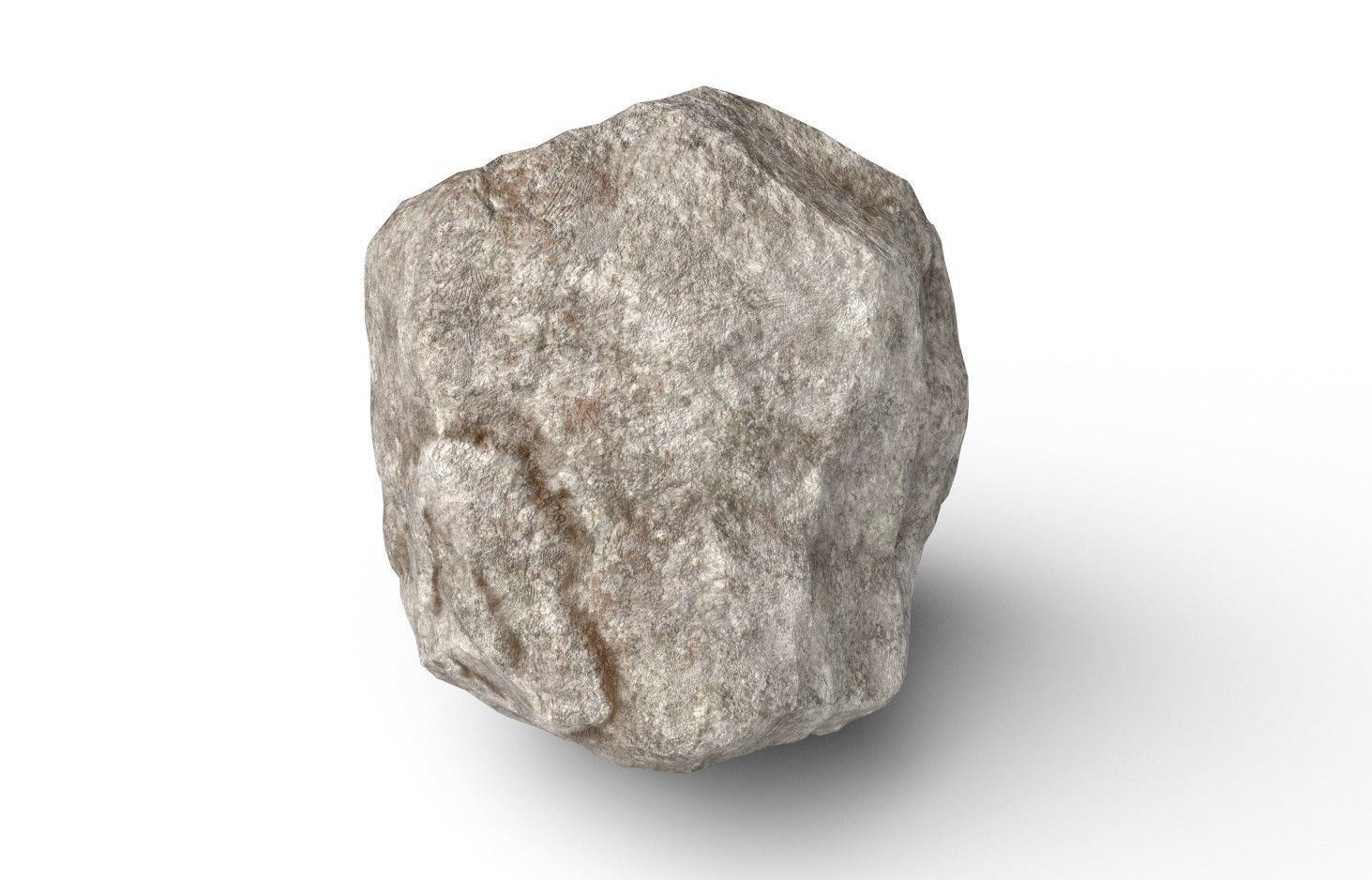Rock  Model 46 Low-poly 3D model_4