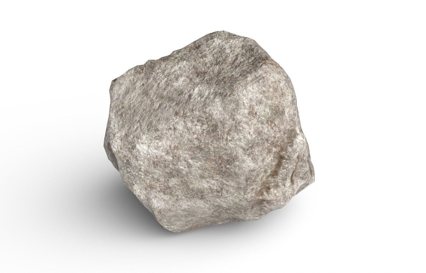 Rock  Model 46 Low-poly 3D model_1