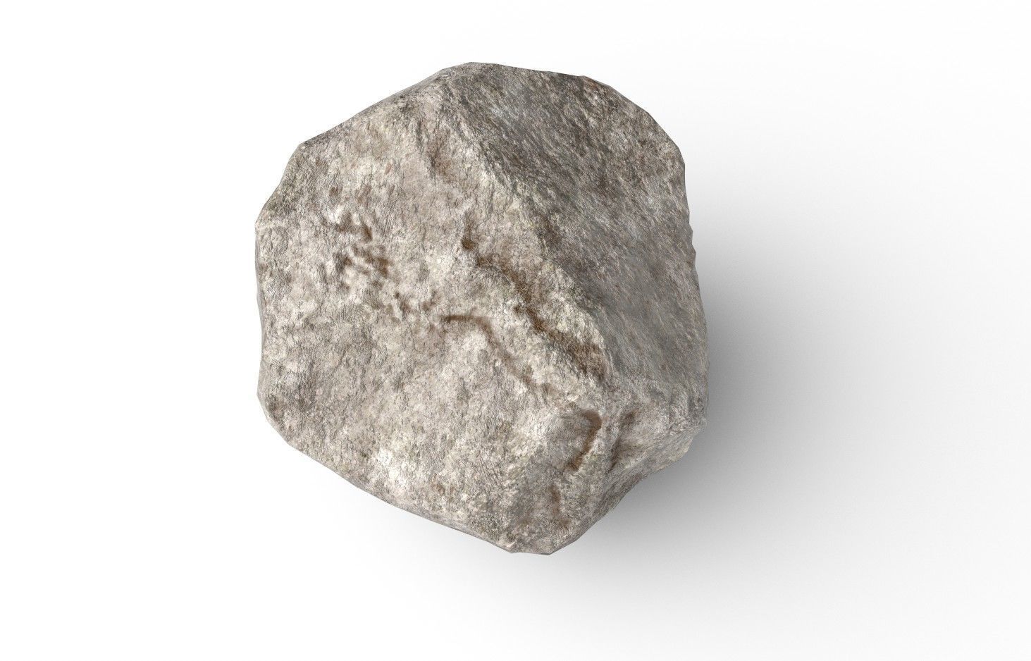 Rock  Model 46 Low-poly 3D model_9