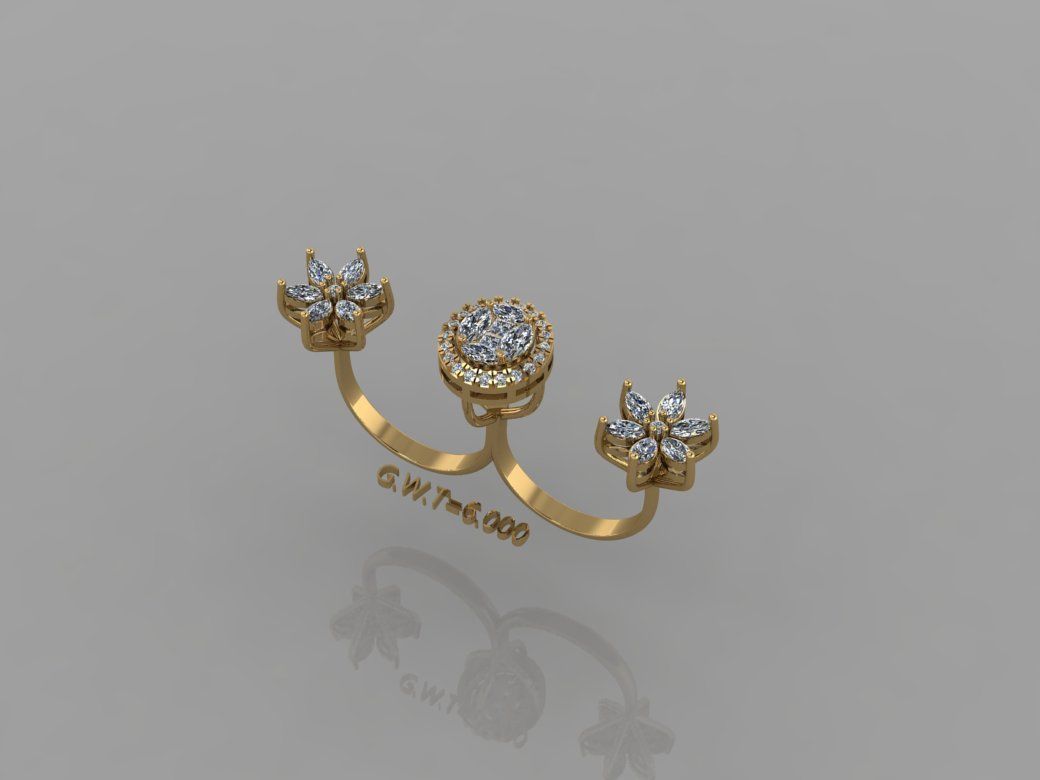 FASION  RING 3D model_2