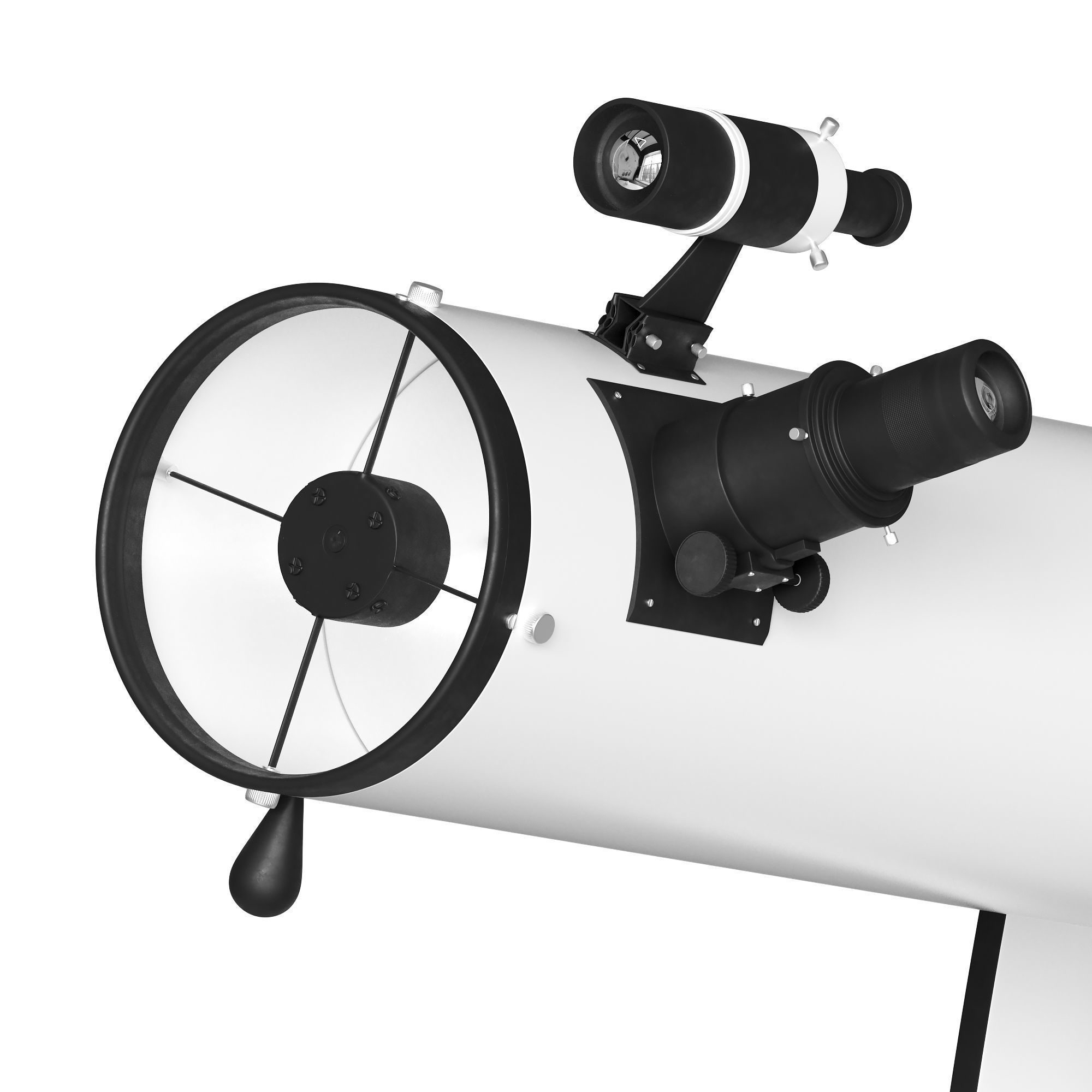 Telescope Sky-Watcher Dob 6 Low-poly 3D model_6