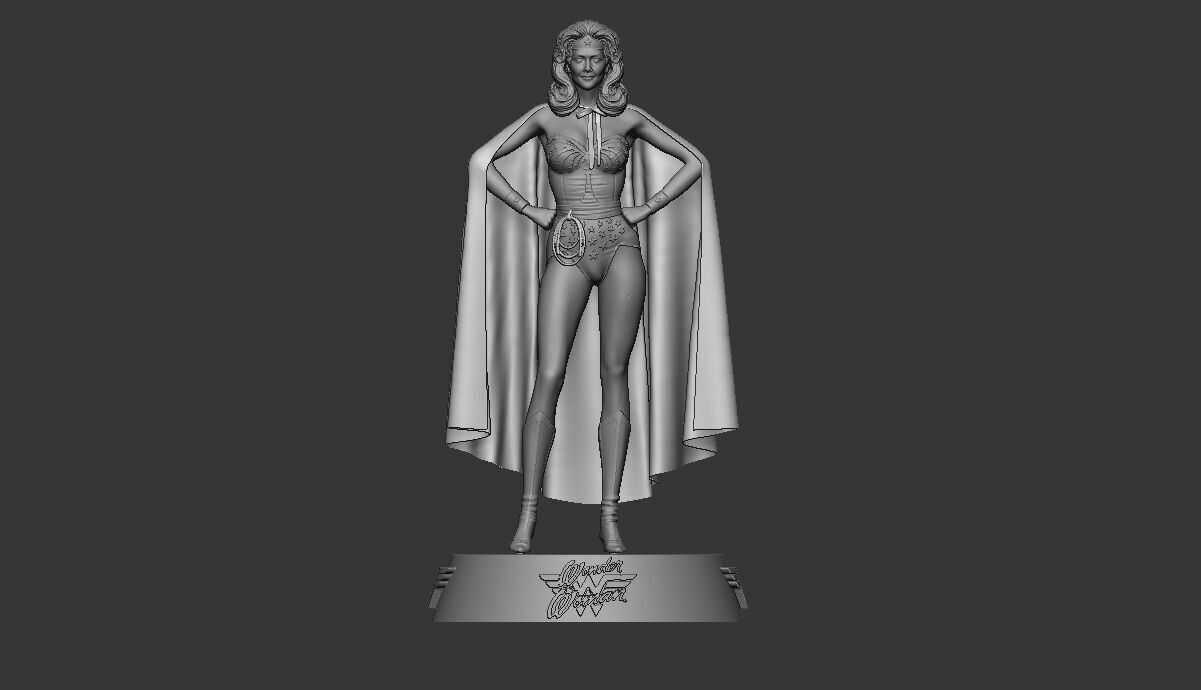 Wonder Woman Lynda Carter 3D print model_4
