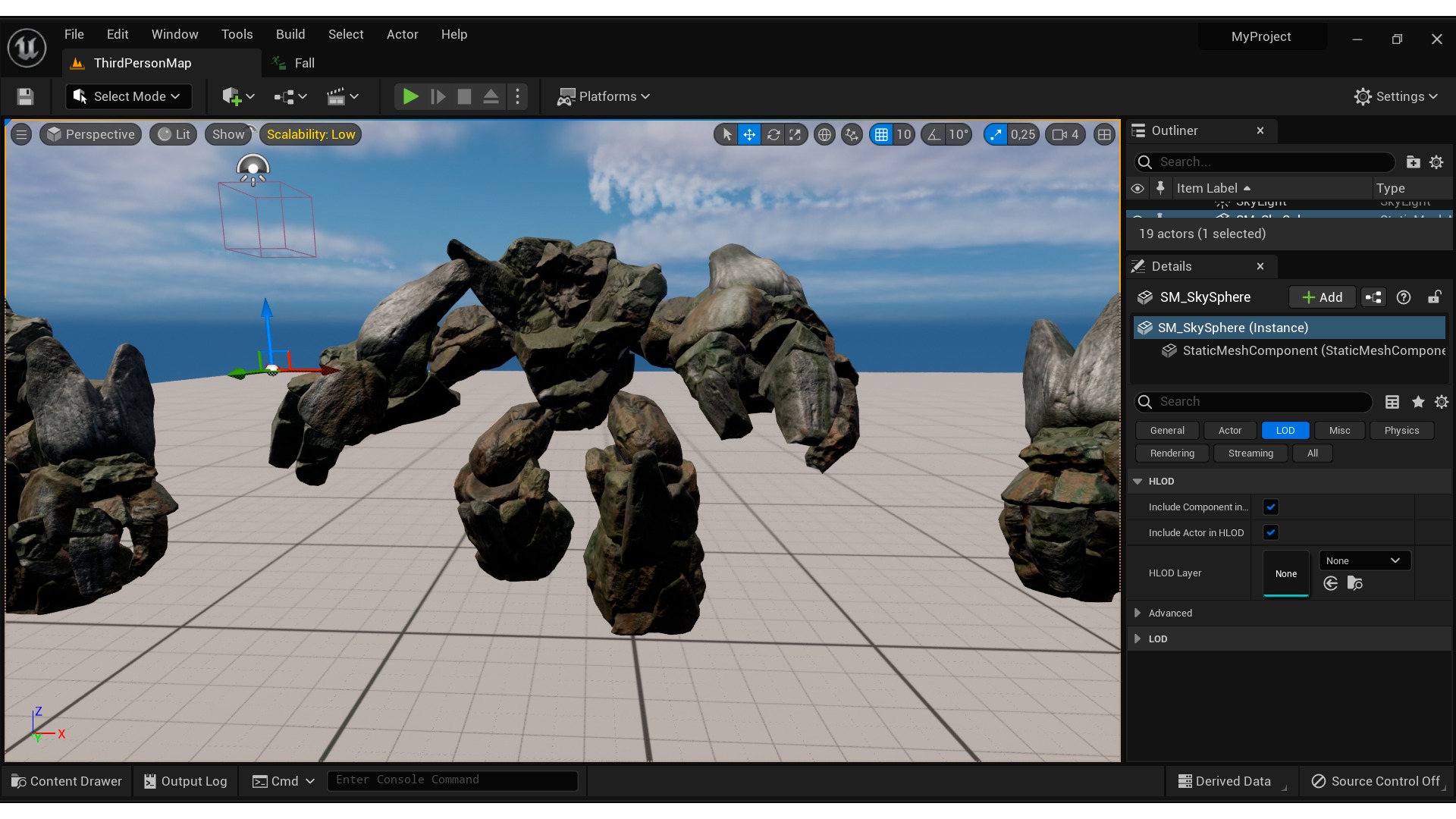 TheSwampGolem01 Low-poly 3D model_6