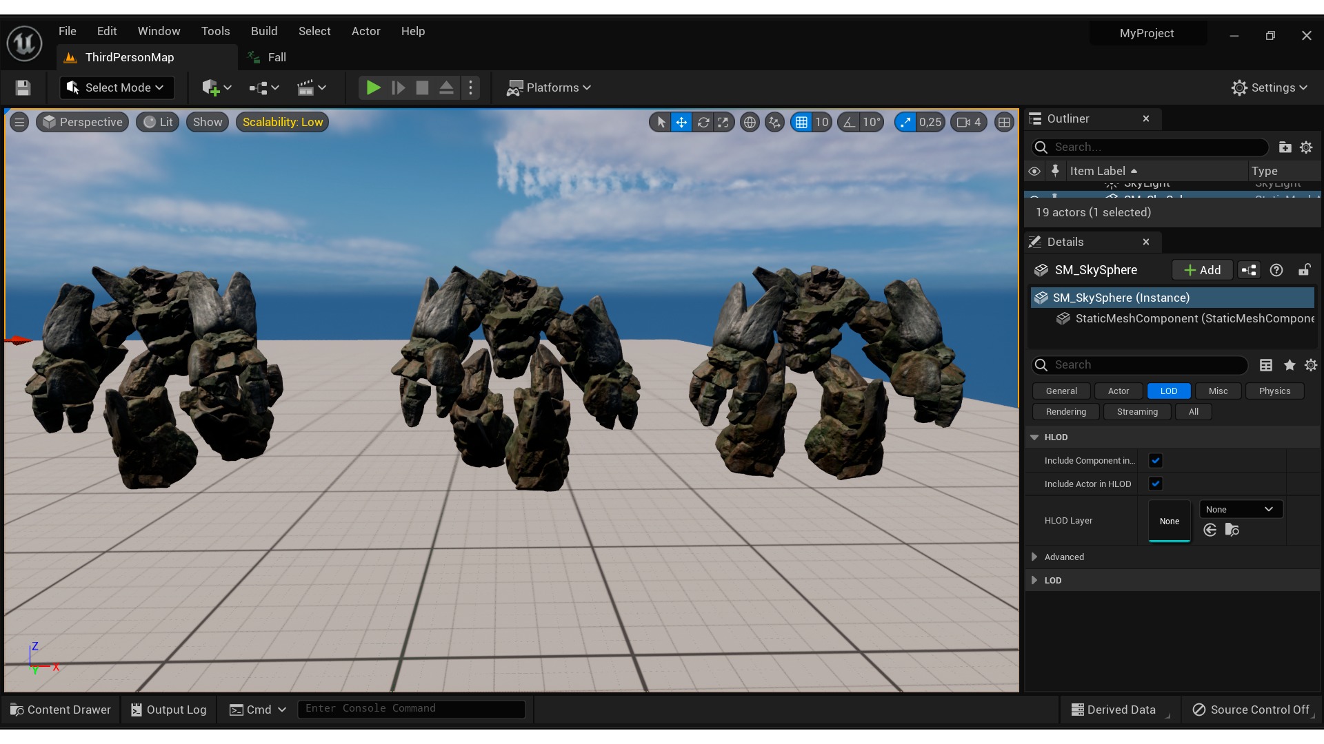 TheSwampGolem01 Low-poly 3D model_14