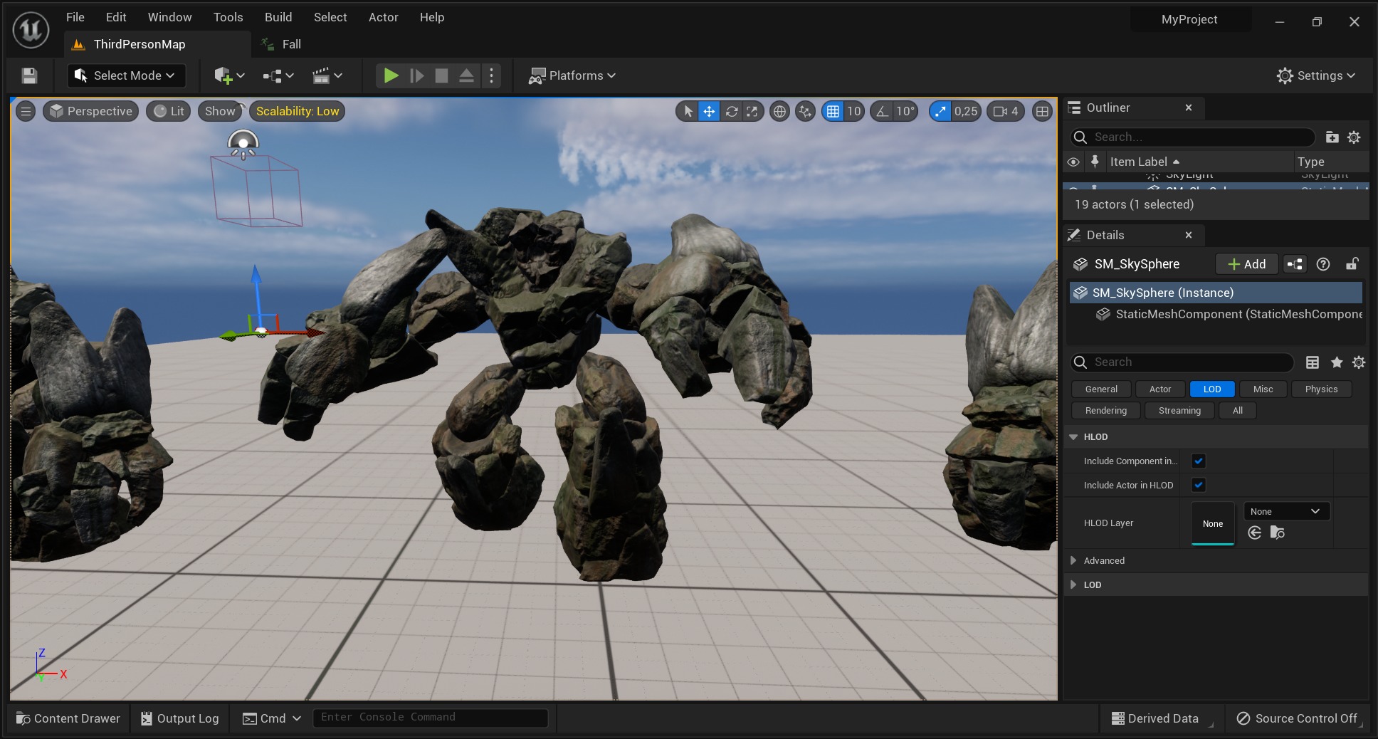 TheSwampGolem01 Low-poly 3D model_10