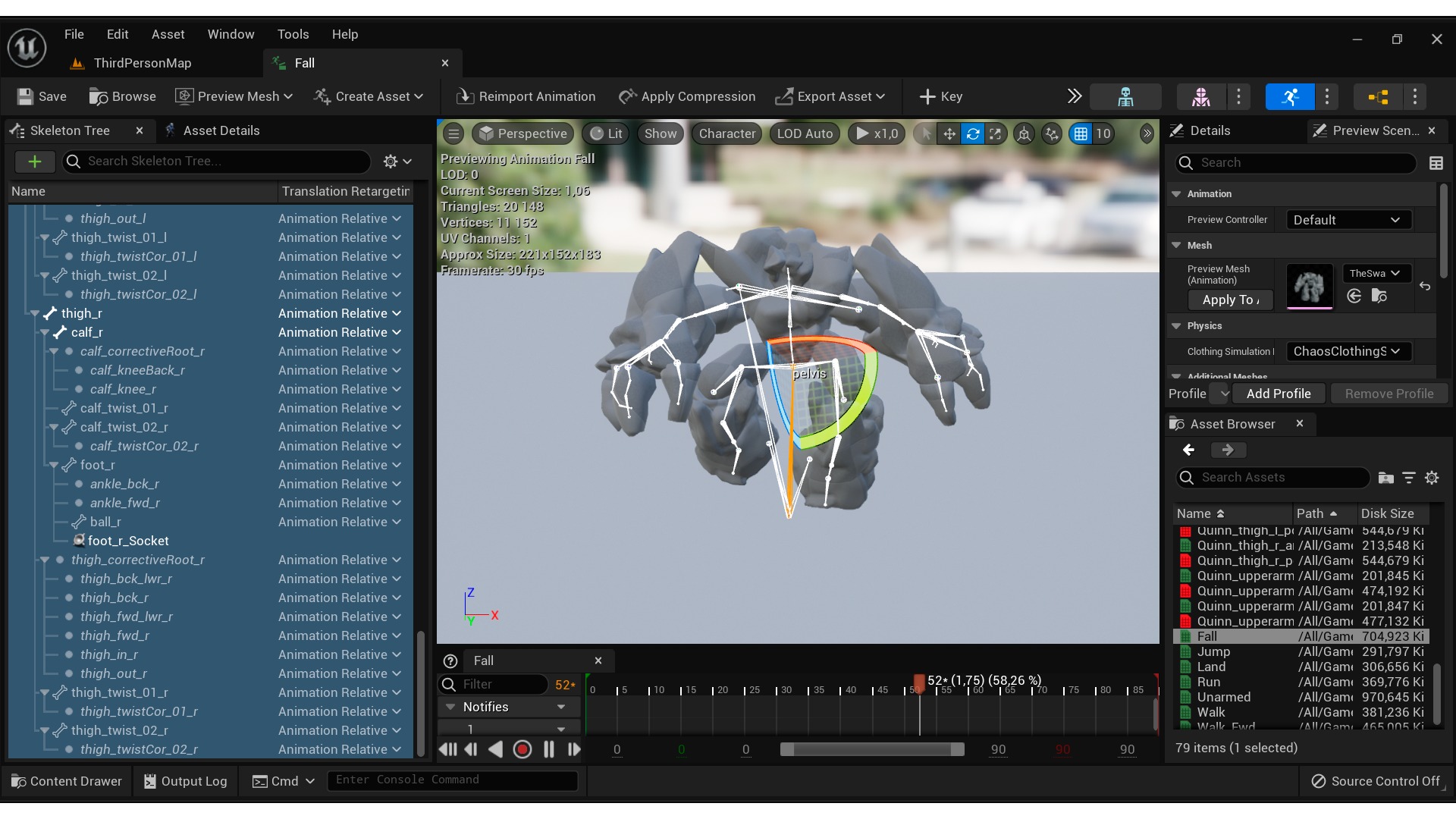 TheSwampGolem01 Low-poly 3D model_13