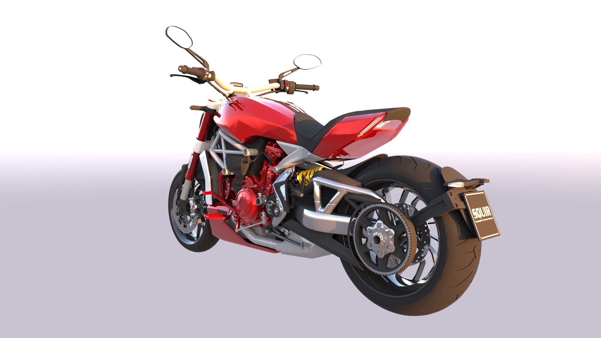 Big Devil Ducati XDiavel 3D model_1
