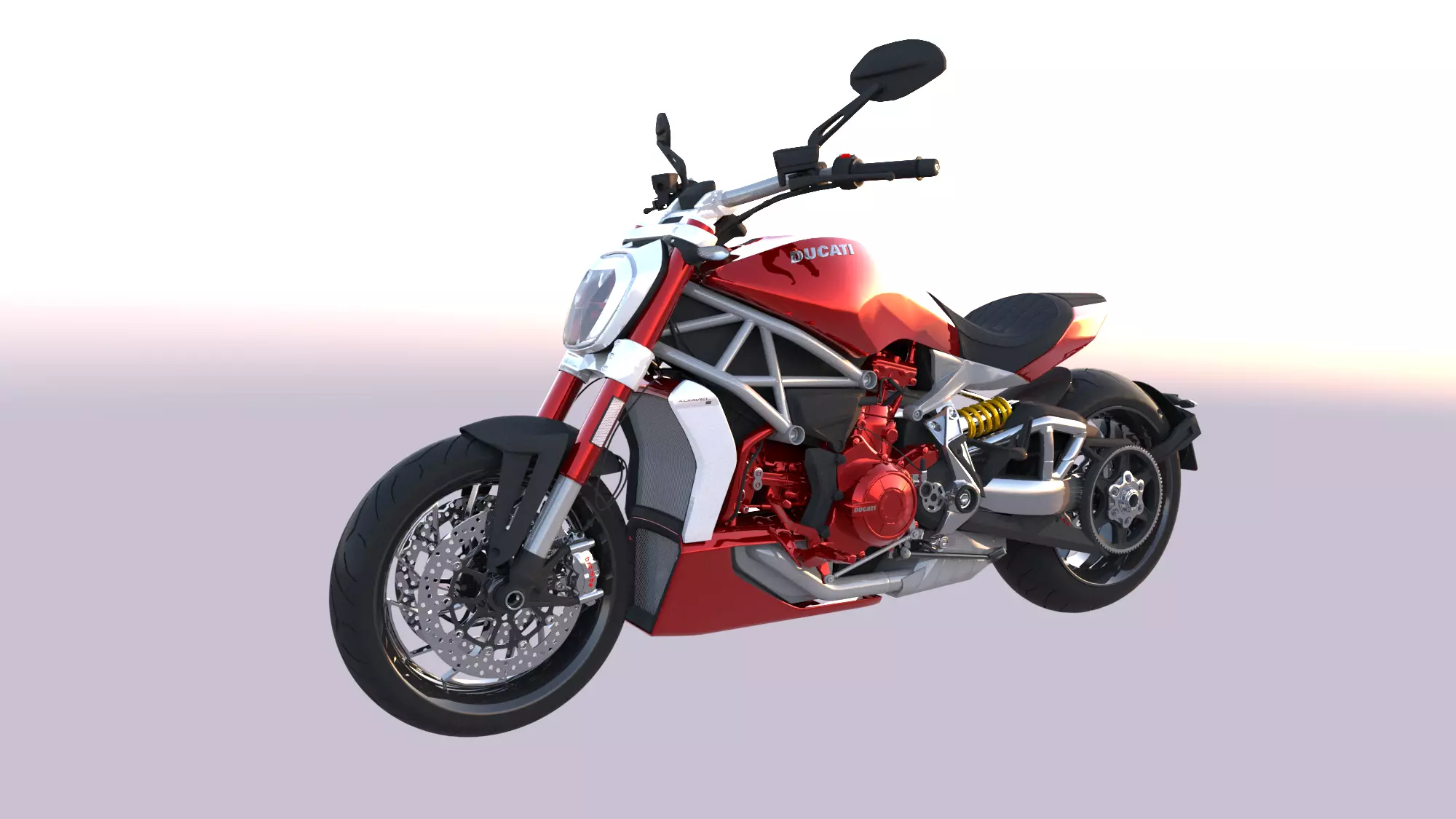 Big Devil Ducati XDiavel 3D model_0