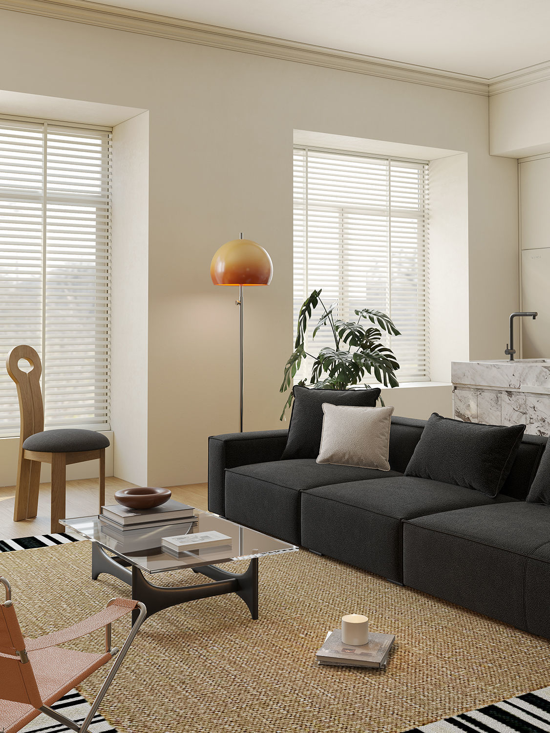 Livingroom 3D model_2