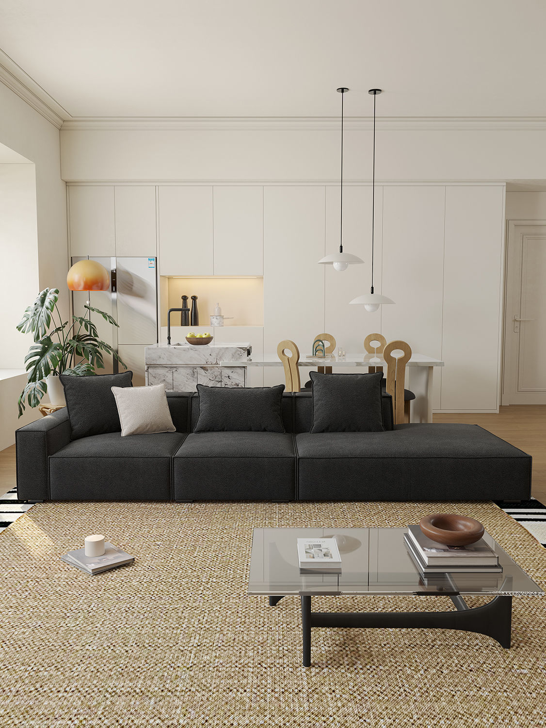 Livingroom 3D model_1