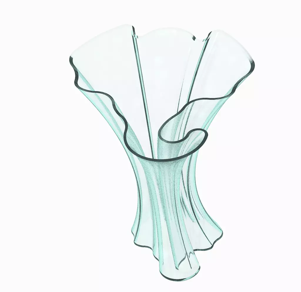 Vase Decor Elephant Face 3D print model_0