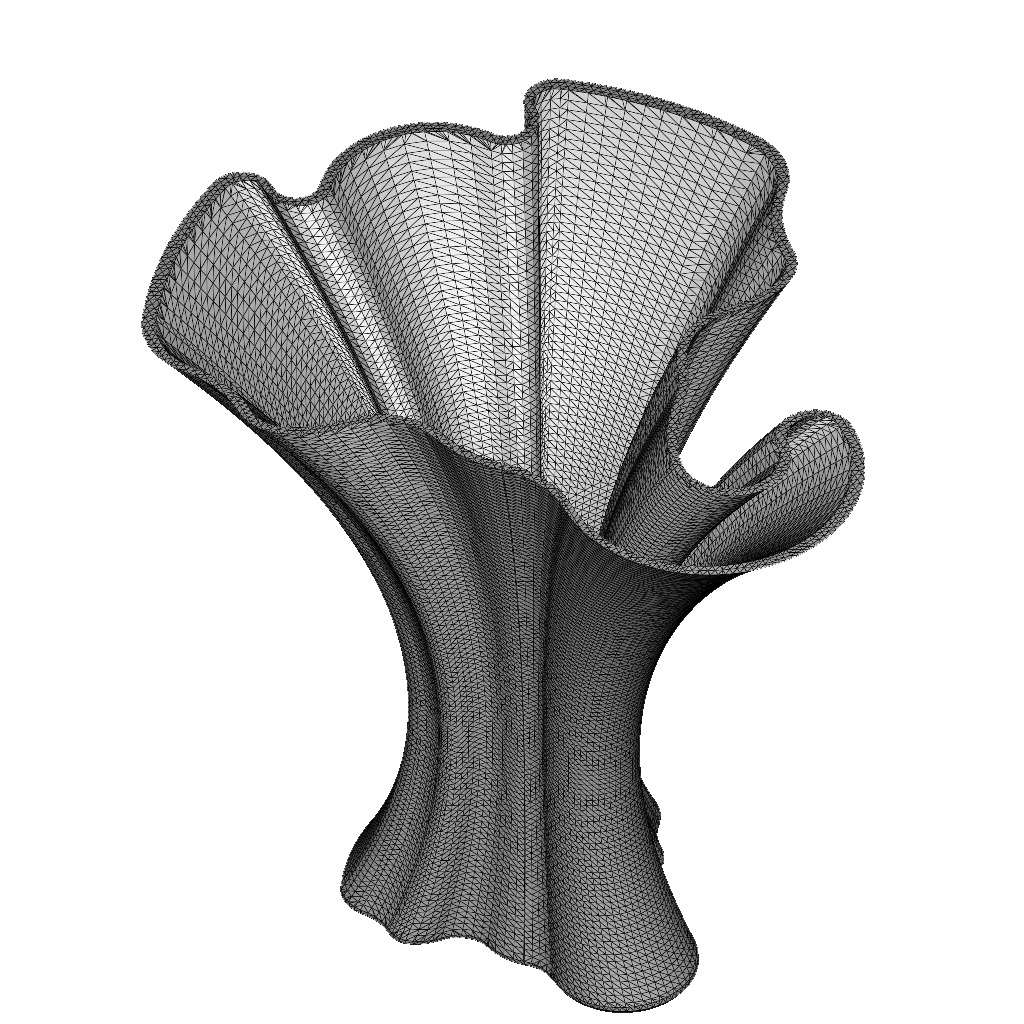 Vase Decor Elephant Face 3D print model_3