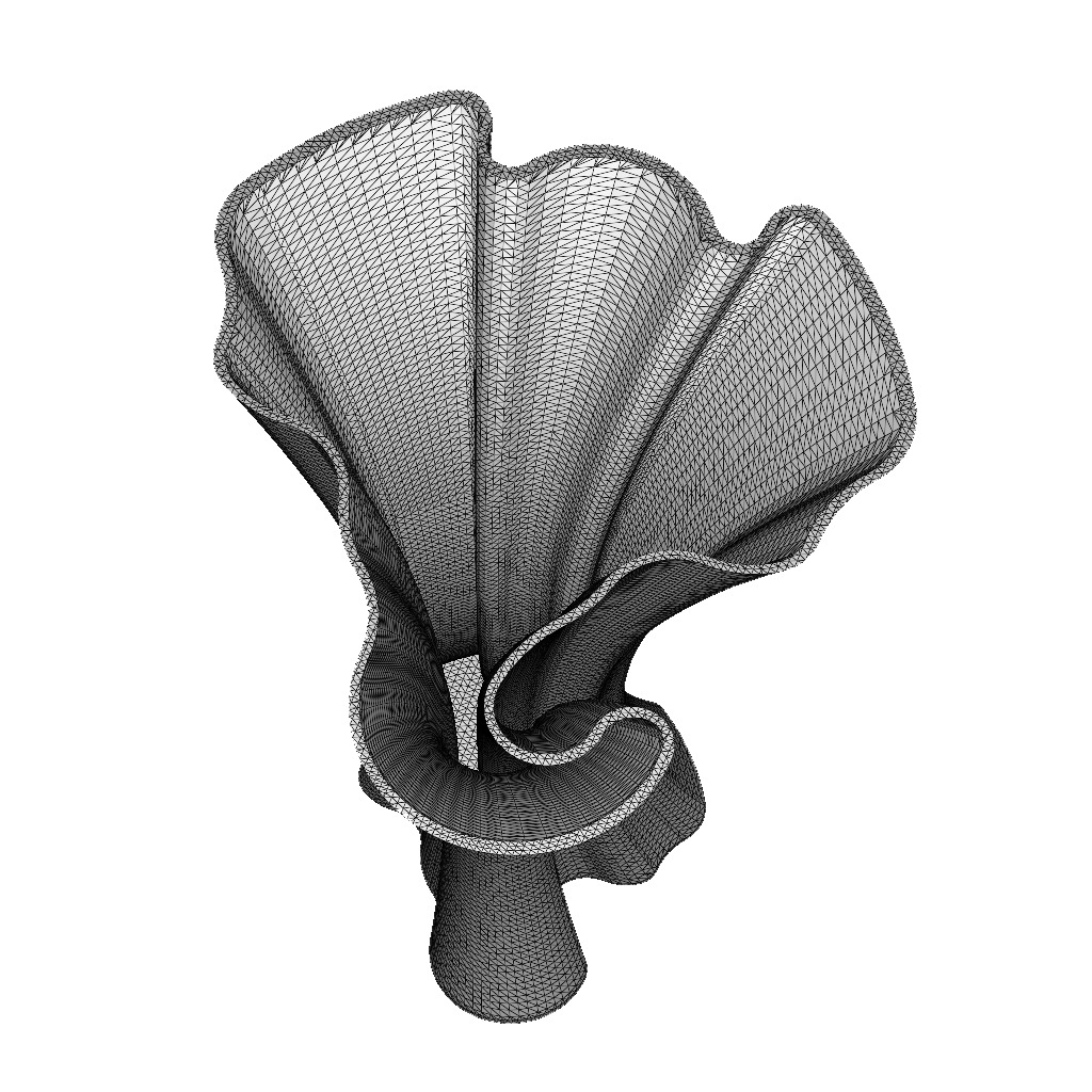Vase Decor Elephant Face 3D print model_4