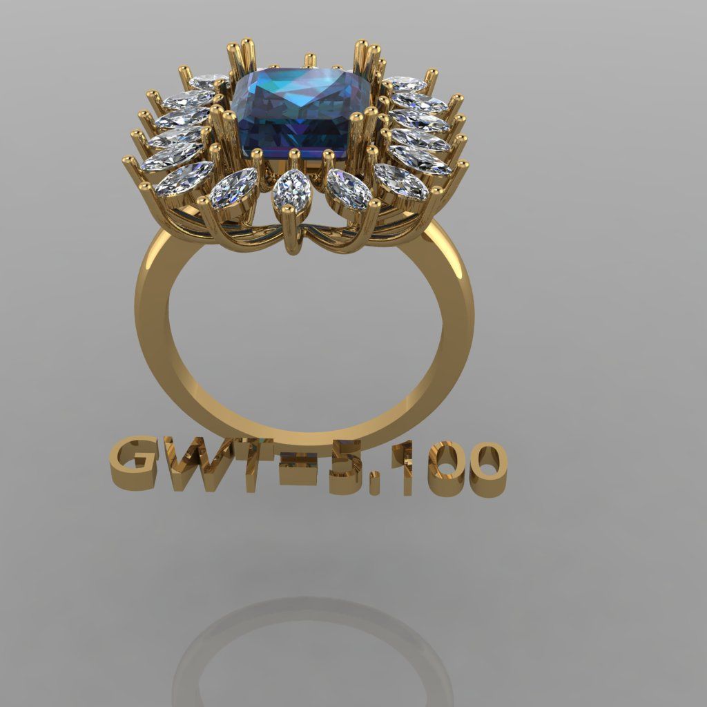 FASION  RING 3D model_3