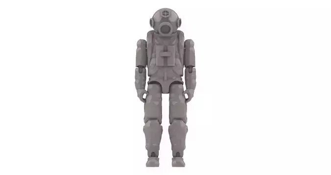 Diver - Mergulhador - ARTICULATED ACTION FIGURE 100mm