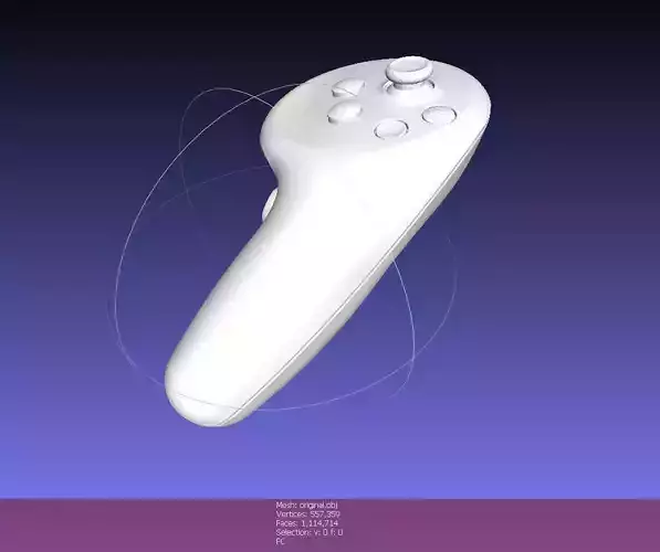 Pico4 Ultra Controller 3d Scan Model