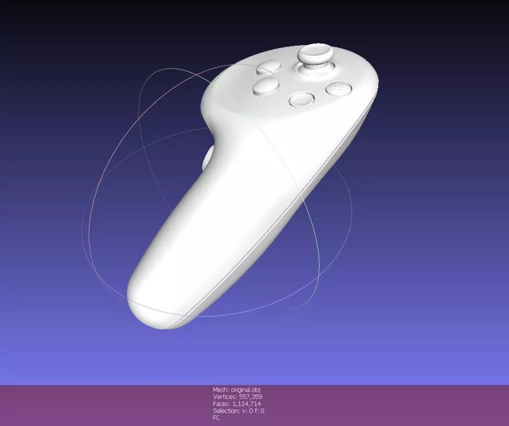 Pico4 Ultra Controller 3d Scan Model 3D print model