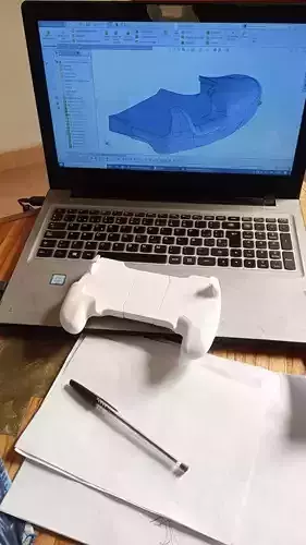 3D printable Smartphone Joystick STL