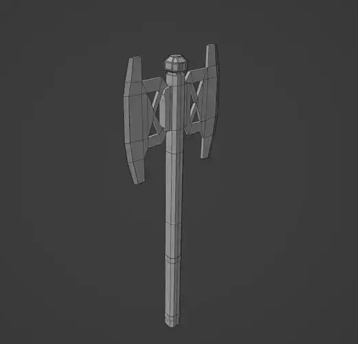 Gimlis battle axe 3D model
