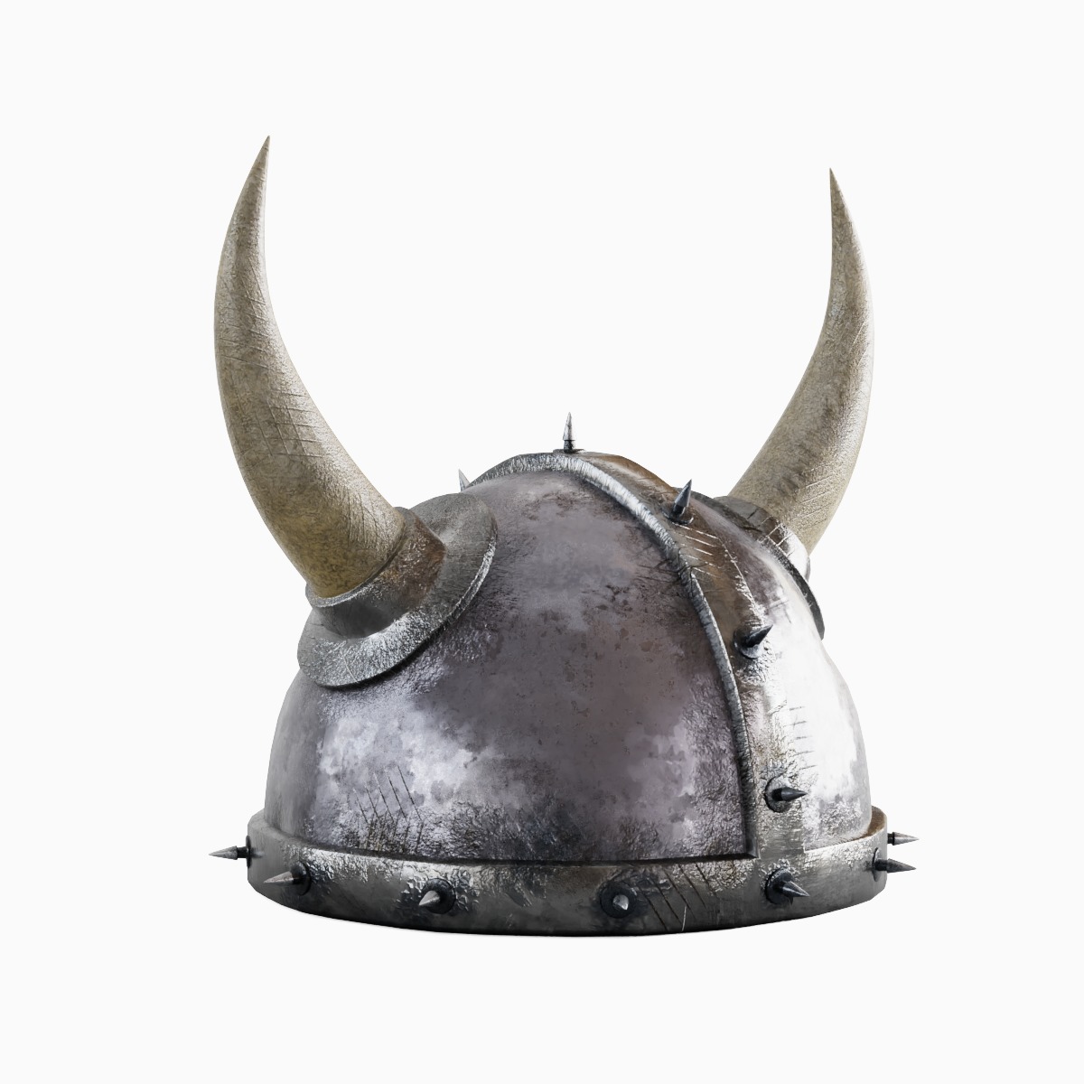 Viking Helmet B 01 3D model_2