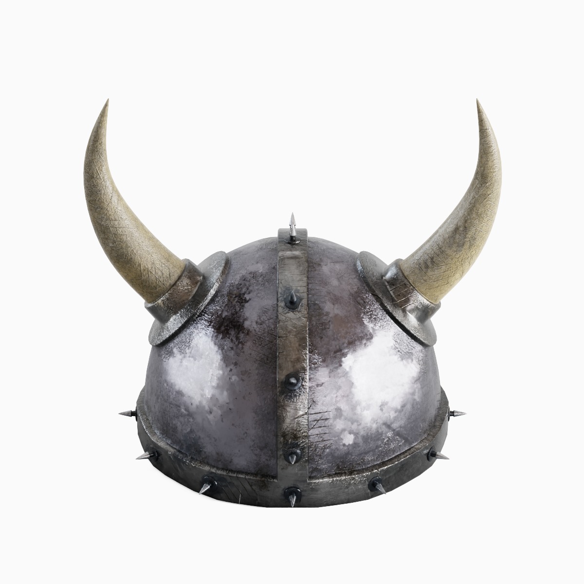 Viking Helmet B 01 3D model_4