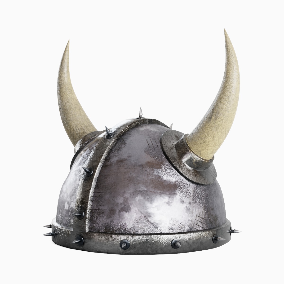 Viking Helmet B 01 3D model_3