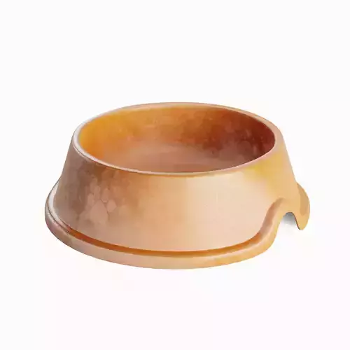 Used Metal Dog Bowl 01